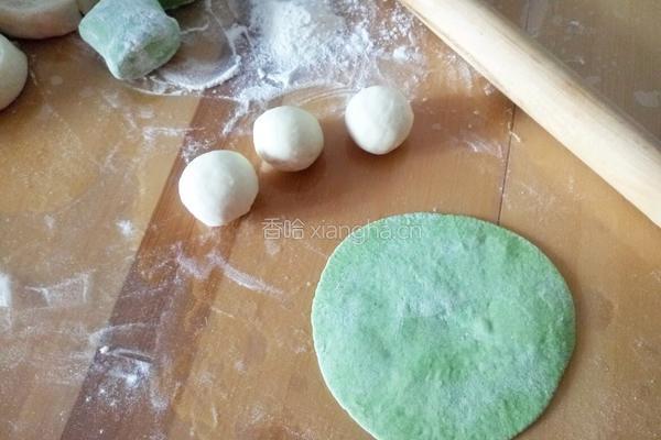 豌豆荚馒头的做法图解13