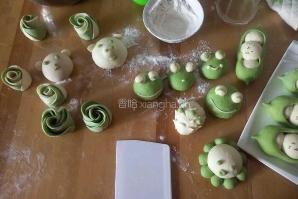 豌豆荚馒头的做法图解19