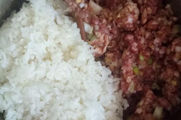 糯米肉圆的做法图解2