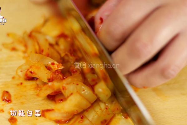 韩式辣白菜饺子的做法图解18