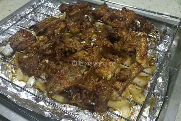 烤箱版羊小排的做法图解4