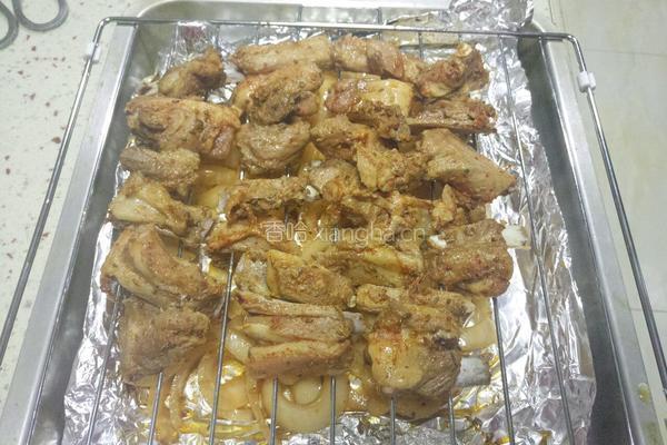 烤箱版羊小排的做法图解3