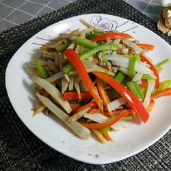 莲藕三丝的做法[图]