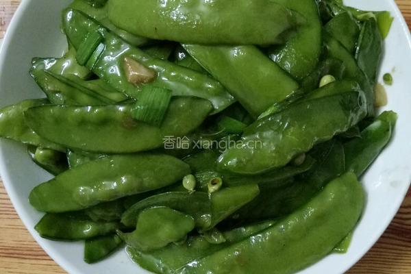 蒜蓉炒荷兰豆的做法图解7