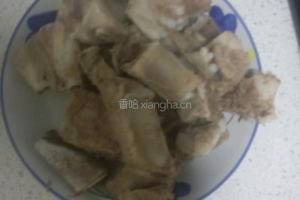 土豆豆角炖排骨的做法图解6