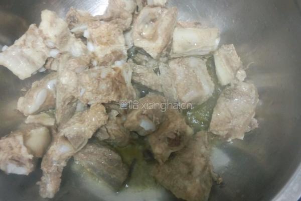 土豆豆角炖排骨的做法图解10