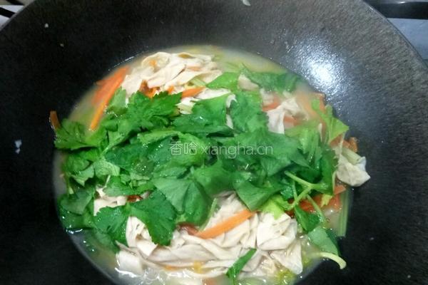 芹菜豆腐皮的做法图解6