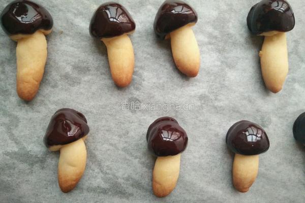 蘑菇饼干（Diy蘑古力）的做法图解11