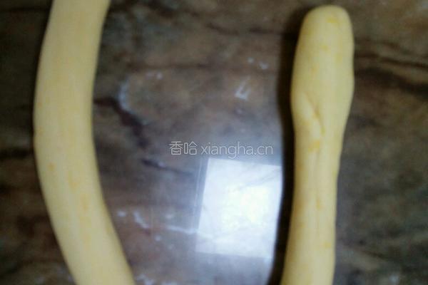 南瓜热狗卷的做法图解10