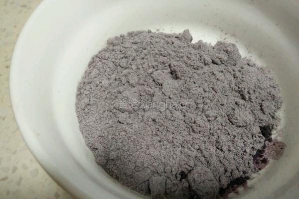 黑米卷的做法图解2