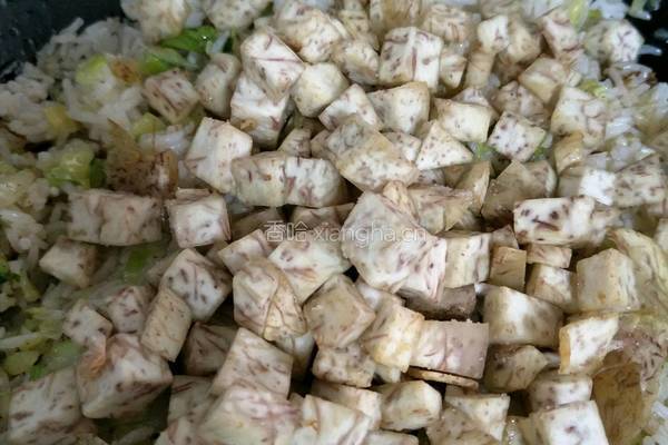 香芋炒饭的做法图解13