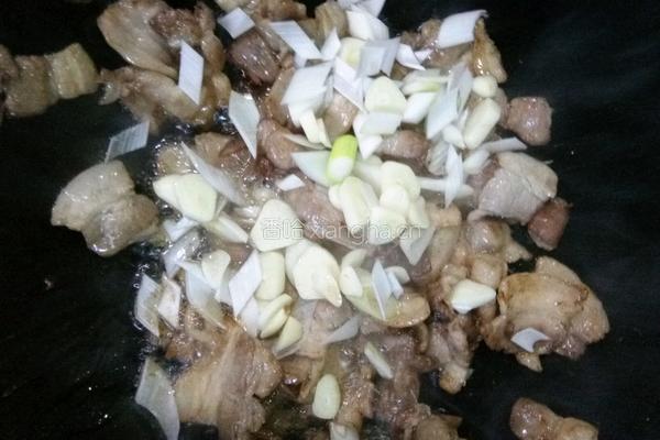 青椒炒肉的做法图解4