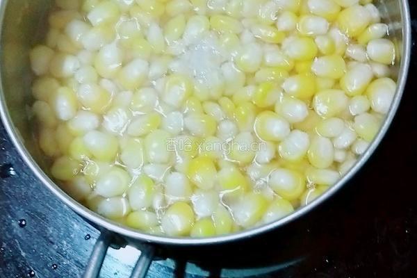玉米泥宝宝辅食的做法图解1