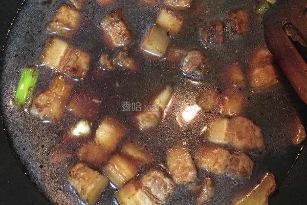 香菇烧肉的做法图解7