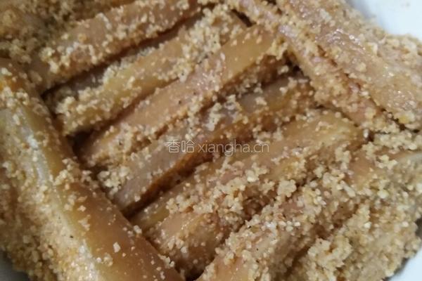 土豆粉蒸肉的做法图解4