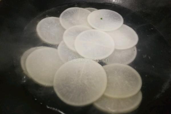 萝卜酿肉的做法图解5