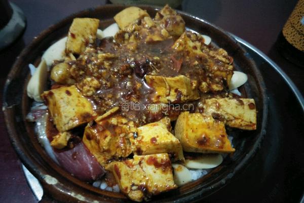 牛干巴砂锅饭的做法图解4