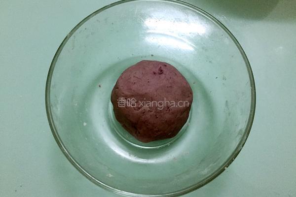 紫薯蛋黄酥的做法图解6