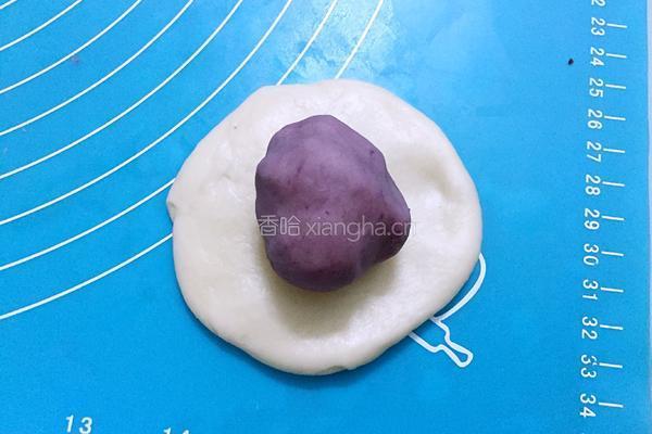 紫薯蛋黄酥的做法图解14