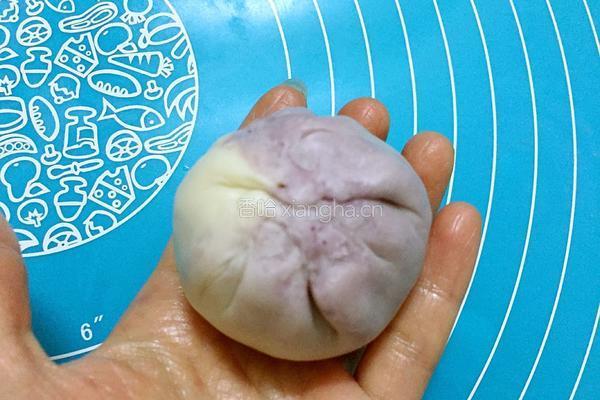 紫薯蛋黄酥的做法图解27