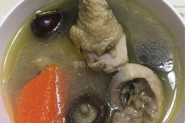 香菇母鸡汤的做法图解7