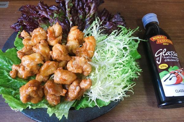 甜辣味蜂蜜炸鸡沙拉的做法图解12