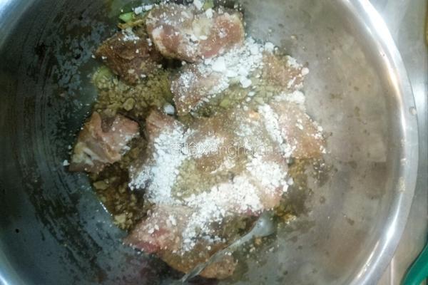 香炸排骨的做法图解2