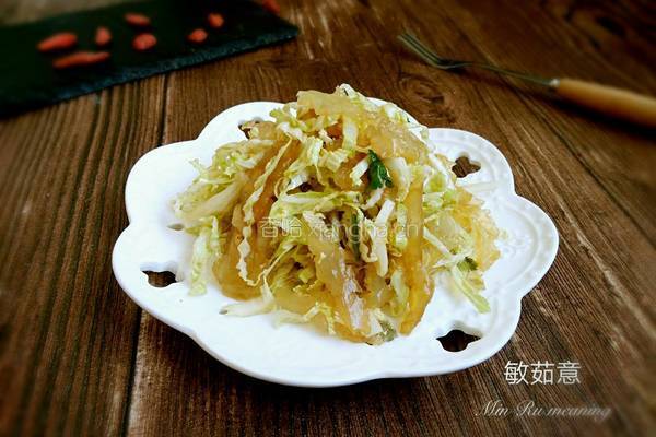 凉拌蛰头丝的做法图解13