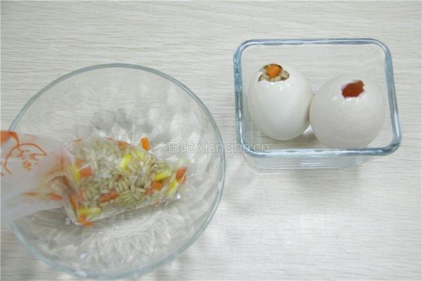 好吃好玩的营养早餐の糯米奇趣蛋的做法图解3