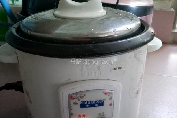 红豆莲子糯米粥的做法图解3