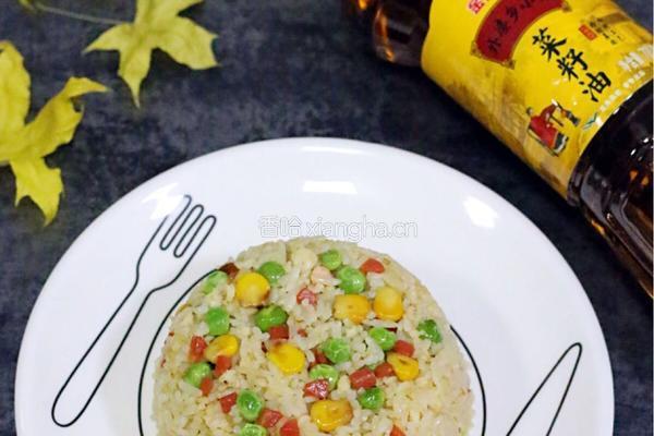 磷虾三鲜炒饭的做法图解16