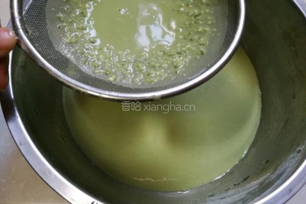 抹茶蜜豆毛巾卷的做法图解5
