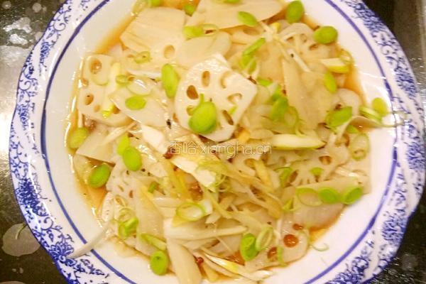鲁菜大师蒋家菜菜品凉拌麻藕片的做法图解5