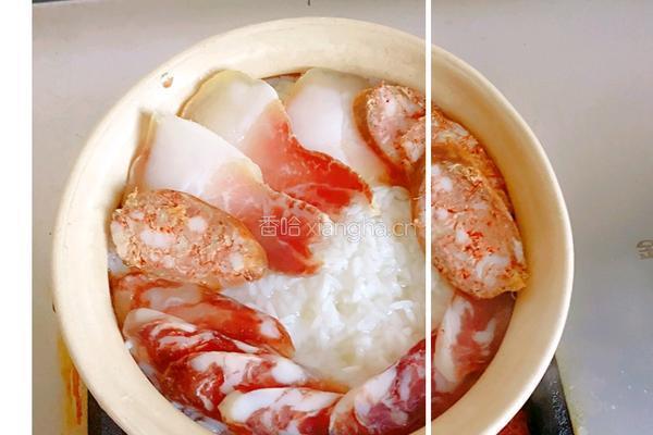 腊味煲仔饭的做法图解4