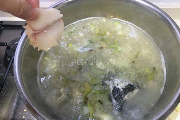 筒子骨汤煮黑鱼片的做法图解27