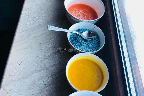 彩虹米饭 七彩米饭的做法图解5