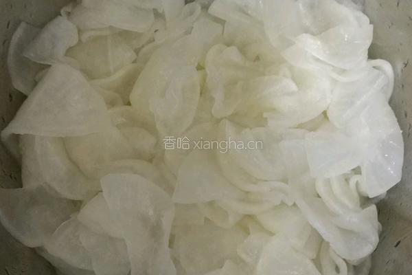 酸甜脆萝卜的做法图解4