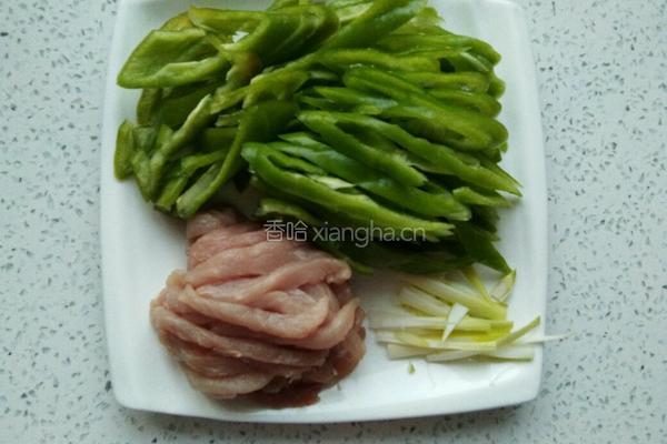 尖椒肉丝的做法图解2