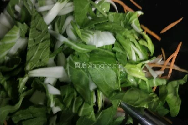 腊肉炒河粉的做法图解6