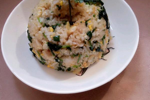 香葱鸡蛋炒饭的做法图解14