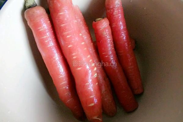 羊肉胡萝卜馅的做法图解3