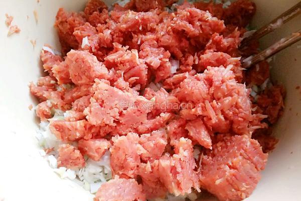 羊肉胡萝卜馅的做法图解7
