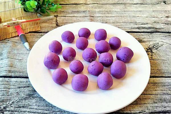 紫薯汤圆的做法图解10