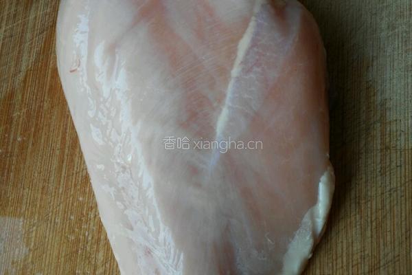水晶鸡肉饺的做法图解1
