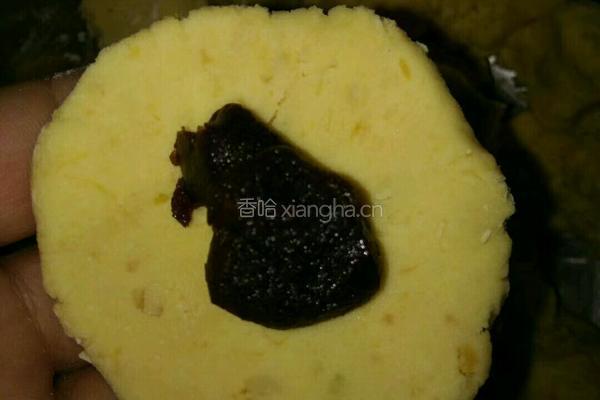 地瓜糯米球的做法图解4