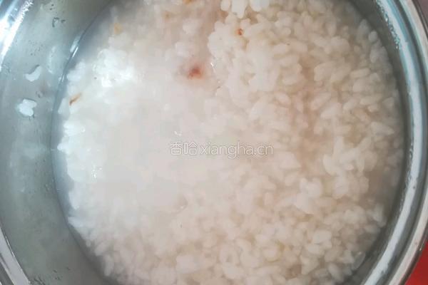 火腿蔬菜粥的做法图解4