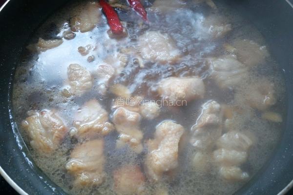 豆泡烧肉的做法图解8