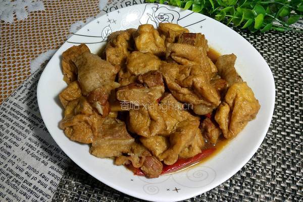 豆泡烧肉的做法图解11