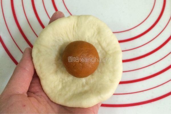 圣诞老人小餐包的做法图解15