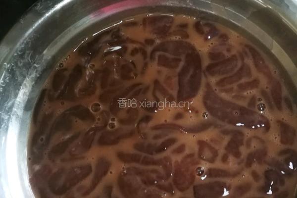 韭菜拌猪肝的做法图解2